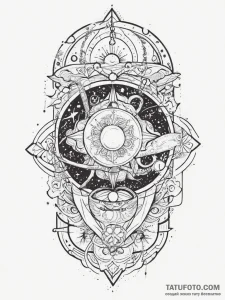 Tattoo sketch cosmic cosmos, tattoo flash she... - эскиз тату (№1756153847_0, 25.08.2025 20:30) — Tatufoto.com
