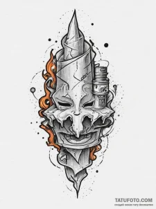 Tattoo sketch bronze, concept art for tattoo,... - эскиз тату (№1756157428_0, 25.08.2025 21:30) — Tatufoto.com