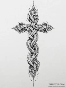 Tattoo sketch braid, tattoo flash sheet desig... - эскиз тату (№1756158637_0, 25.08.2025 21:50) — Tatufoto.com