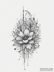Tattoo sketch узор в виде черепа, tattoo sket... - эскиз тату (№1756159449_0, 25.08.2025 22:04) — Tatufoto.com