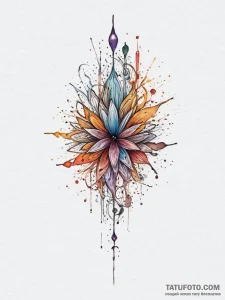 Tattoo sketch brown, tattoo line art, waterco... - эскиз тату (№1756165517_0, 25.08.2025 23:45) — Tatufoto.com