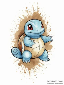 Tattoo sketch pokemon squirtle, tattoo sketch... - эскиз тату (№1756167333_0, 26.08.2025 00:15) — Tatufoto.com