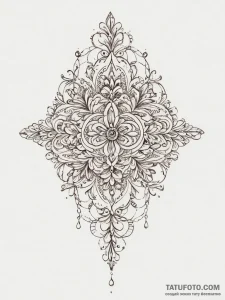 Tattoo sketch water, tattoo drawing outline,... - эскиз тату (№1756169763_0, 26.08.2025 00:56) — Tatufoto.com