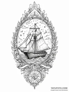 Tattoo sketch sky, concept art for tattoo, vi... - эскиз тату (№1756170171_0, 26.08.2025 01:02) — Tatufoto.com