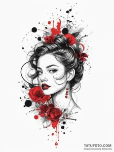 Tattoo sketch dream, artistic tattoo sketch,... - эскиз тату (№1756173159_0, 26.08.2025 01:52) — Tatufoto.com