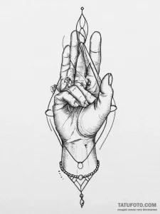 Tattoo sketch hands with a letter, tattoo dra... - эскиз тату (№1756173554_0, 26.08.2025 01:59) — Tatufoto.com