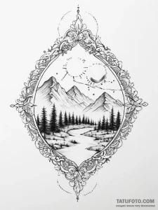 Tattoo sketch journey - эскиз тату (№1756173972_0, 26.08.2025 02:06) — Tatufoto.com