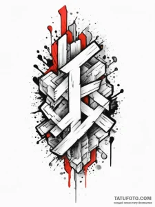 Tattoo sketch dust, concept art for tattoo, b... - эскиз тату (№1756176804_0, 26.08.2025 02:53) — Tatufoto.com
