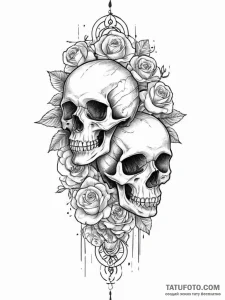 Tattoo sketch cosmic legend, concept art for... - эскиз тату (№1756179027_0, 26.08.2025 03:30) — Tatufoto.com