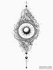 Tattoo sketch cosmic being, tattoo drawing ou... - эскиз тату (№1756183062_0, 26.08.2025 04:37) — Tatufoto.com