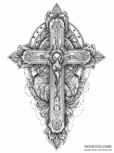 Tattoo sketch holy image, ink illustration fo... - эскиз тату (№1756197170_0, 26.08.2025 08:32) — Tatufoto.com