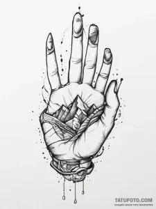 Tattoo sketch mystical narrative, tattoo draw... - эскиз тату (№1756198377_0, 26.08.2025 08:52) — Tatufoto.com