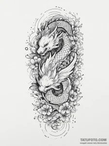 Tattoo sketch succulent leaf, tattoo drawing... - эскиз тату (№1756198993_0, 26.08.2025 09:03) — Tatufoto.com