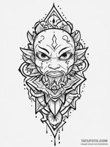 Tattoo sketch authentic, tattoo flash sheet d... - эскиз тату (№1756199595_0, 26.08.2025 09:13) — Tatufoto.com