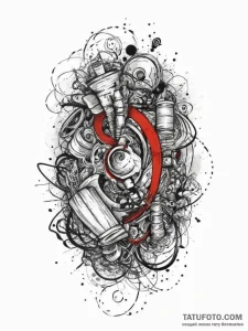 Tattoo sketch color, concept art for tattoo,... - эскиз тату (№1756199795_0, 26.08.2025 09:16) — Tatufoto.com
