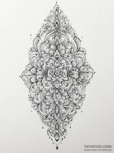 Tattoo sketch ceramic, ink illustration for t... - эскиз тату (№1756201201_0, 26.08.2025 09:40) — Tatufoto.com