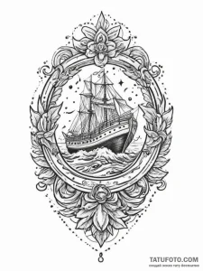 Tattoo sketch haddock, tattoo drawing outline... - эскиз тату (№1756205196_0, 26.08.2025 10:46) — Tatufoto.com