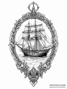 Tattoo sketch domovoy with a home, concept ar... - эскиз тату (№1756205806_0, 26.08.2025 10:56) — Tatufoto.com