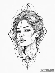 Tattoo sketch truth, ink illustration for tat... - эскиз тату (№1756207015_0, 26.08.2025 11:16) — Tatufoto.com