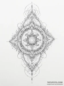 Tattoo sketch celestial tattoo, ink illustrat... - эскиз тату (№1756207613_0, 26.08.2025 11:26) — Tatufoto.com
