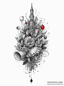 Tattoo sketch mystical tale, concept art for... - эскиз тату (№1756211610_0, 26.08.2025 12:33) — Tatufoto.com