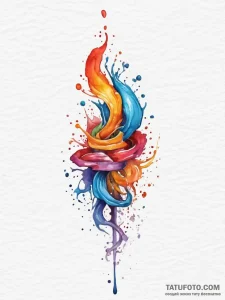 Tattoo sketch a symbolic idea, concept art fo... - эскиз тату (№1756214205_0, 26.08.2025 13:16) — Tatufoto.com