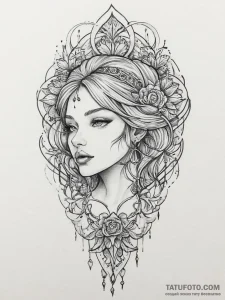 Tattoo sketch truth, tattoo sketch design, on... - эскиз тату (№1756216016_0, 26.08.2025 13:46) — Tatufoto.com