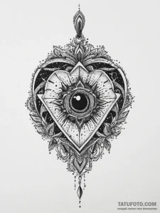 Tattoo sketch locket tattoo, ink illustration... - эскиз тату (№1756216621_0, 26.08.2025 13:57) — Tatufoto.com