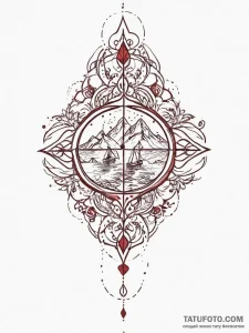 Tattoo sketch red, tattoo drawing outline, on... - эскиз тату (№1756218227_0, 26.08.2025 14:23) — Tatufoto.com