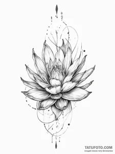 Tattoo sketch aloe vera - эскиз тату (№1756219235_0, 26.08.2025 14:40) — Tatufoto.com