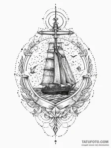 Tattoo sketch needle, artistic tattoo sketch,... - эскиз тату (№1756222655_0, 26.08.2025 15:37) — Tatufoto.com