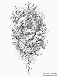 Tattoo sketch makeup tattoo, concept art for... - эскиз тату (№1756224057_0, 26.08.2025 16:00) — Tatufoto.com