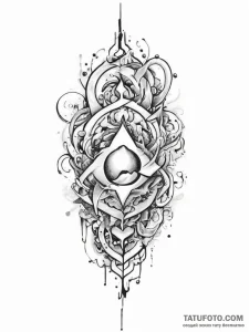 Tattoo sketch bronze, concept art for tattoo,... - эскиз тату (№1756225864_0, 26.08.2025 16:31) — Tatufoto.com
