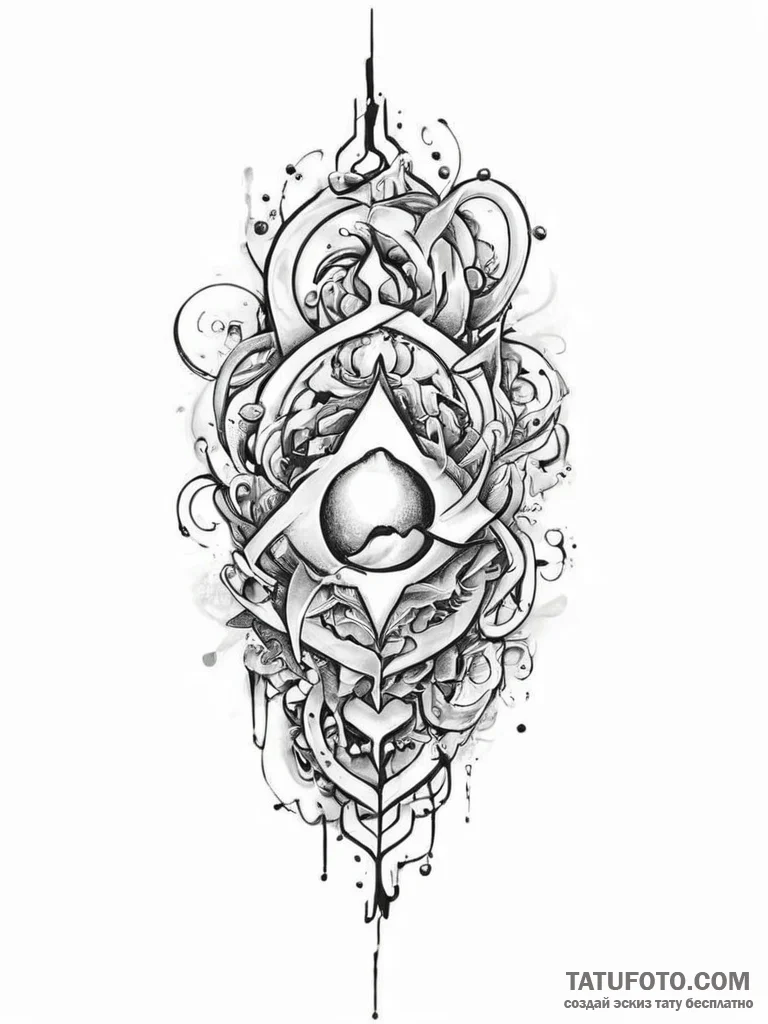 Tattoo sketch bronze, concept art for tattoo,... - эскиз тату (№1756225864_0, 26.08.2025 16:31) — Tatufoto.com