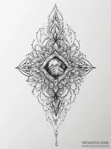 Tattoo sketch amber - эскиз тату (№1756226874_0, 26.08.2025 16:47) — Tatufoto.com