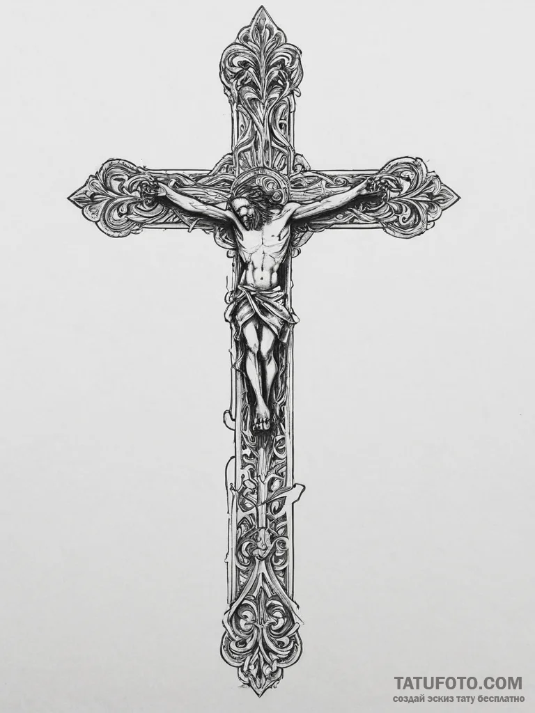 Tattoo sketch holy beginning, tattoo drawing... - эскиз тату (№1756227276_0, 26.08.2025 16:54) — Tatufoto.com