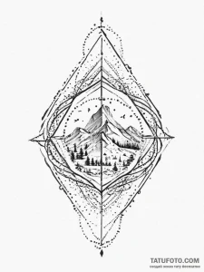 Tattoo sketch duplicate, concept art for tatt... - эскиз тату (№1756228879_0, 26.08.2025 17:21) — Tatufoto.com