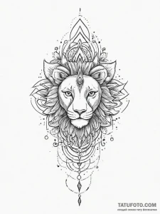 Tattoo sketch expression, ink illustration fo... - эскиз тату (№1756231674_0, 26.08.2025 18:07) — Tatufoto.com