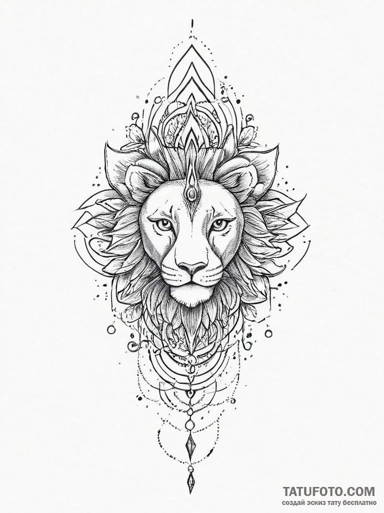 Tattoo sketch expression, ink illustration fo... - эскиз тату (№1756231674_0, 26.08.2025 18:07) — Tatufoto.com