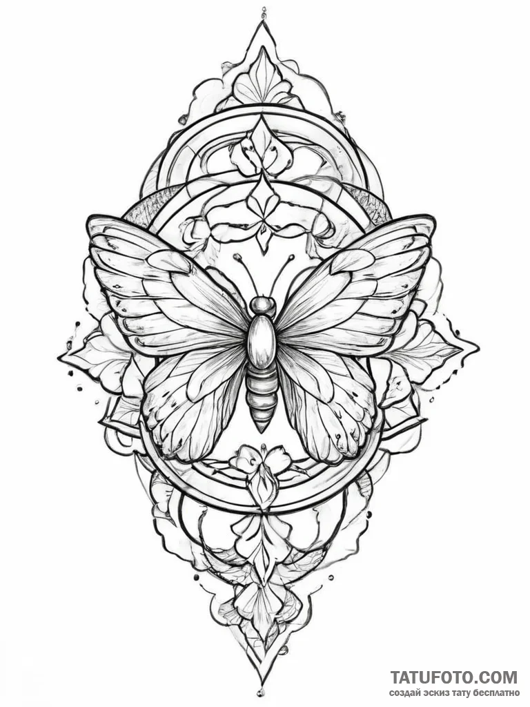 Tattoo sketch a symbolic concept - эскиз тату (№1756232862_0, 26.08.2025 18:27) — Tatufoto.com