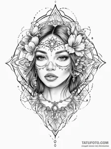 Tattoo sketch chicano паутина - эскиз тату (№1756234068_0, 26.08.2025 18:47) — Tatufoto.com