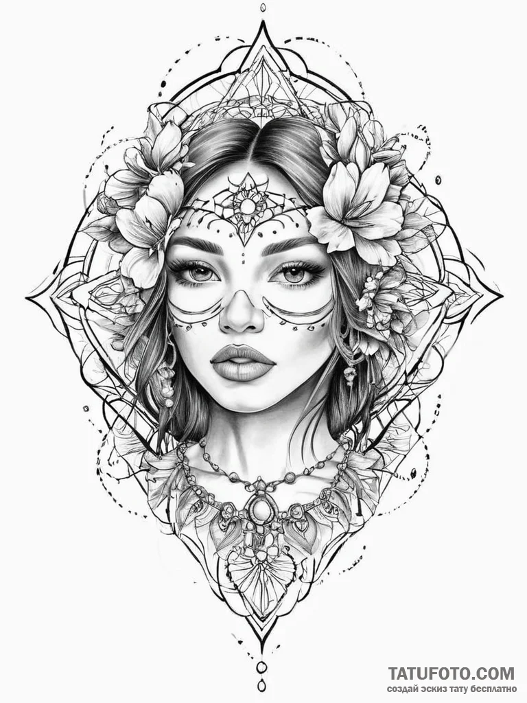 Tattoo sketch chicano паутина - эскиз тату (№1756234068_0, 26.08.2025 18:47) — Tatufoto.com