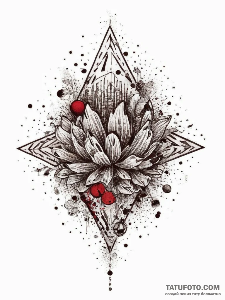 Tattoo sketch brown, ink illustration for tat... - эскиз тату (№1756234661_0, 26.08.2025 18:57) — Tatufoto.com
