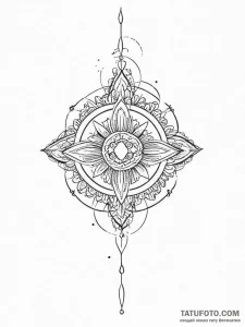 Tattoo sketch spiritual representation, tatto... - эскиз тату (№1756234868_0, 26.08.2025 19:01) — Tatufoto.com