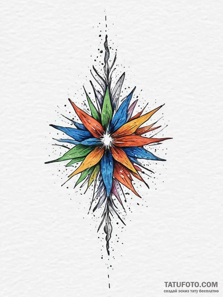 Tattoo sketch spark, concept art for tattoo,... - эскиз тату (№1756237639_0, 26.08.2025 19:47) — Tatufoto.com