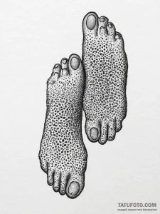 Tattoo sketch foot, artistic tattoo sketch, o... - эскиз тату (№1756239417_0, 26.08.2025 20:16) — Tatufoto.com