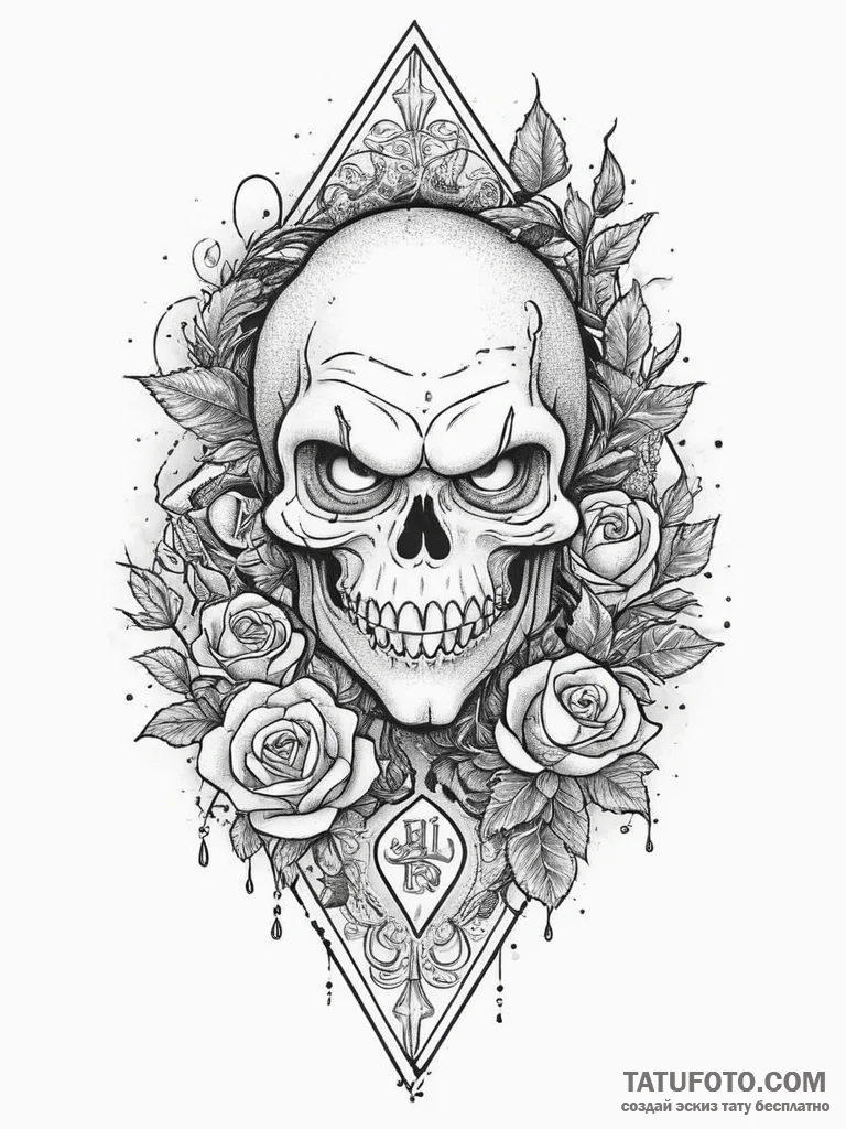 Tattoo sketch the grinch with a scale, ink il... - эскиз тату (№1756247157_0, 26.08.2025 22:25) — Tatufoto.com