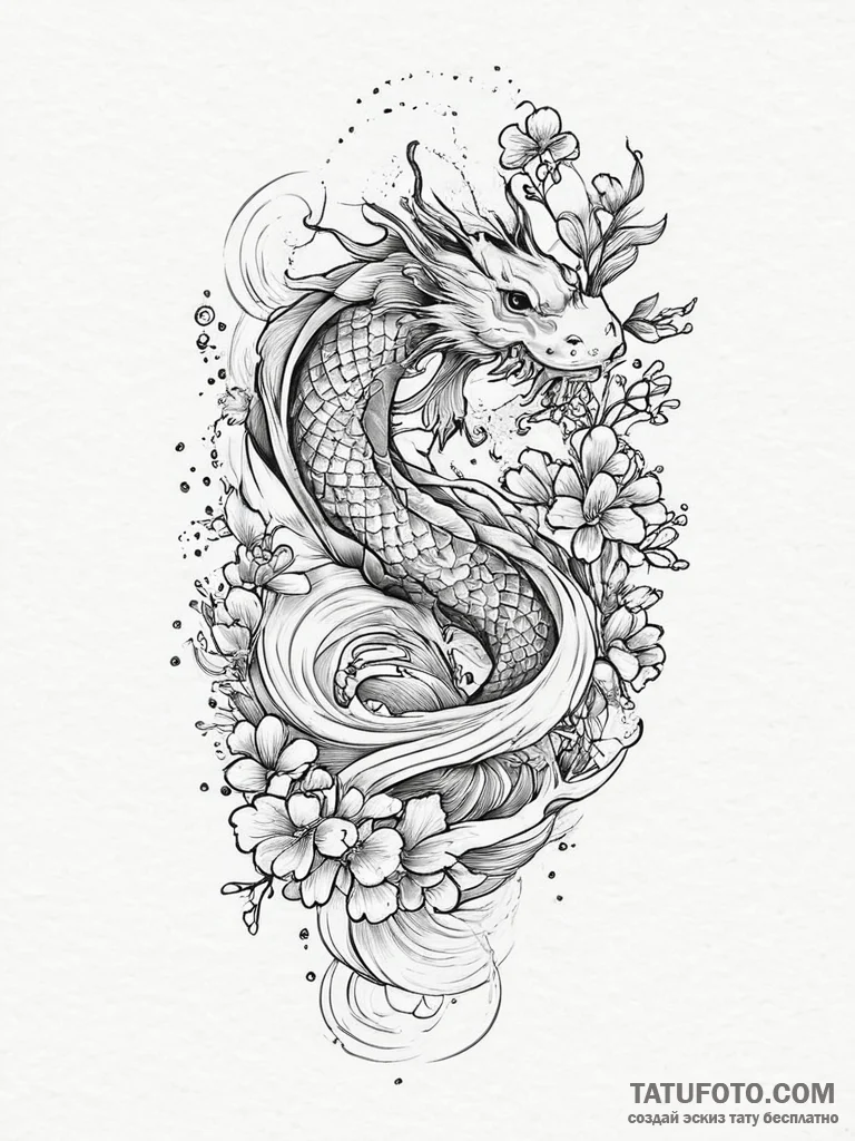 Tattoo sketch holy representation, tattoo lin... - эскиз тату (№1756249360_0, 26.08.2025 23:02) — Tatufoto.com