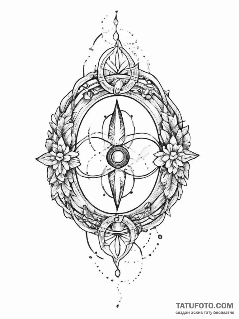 Tattoo sketch ring of power, tattoo flash she... - эскиз тату (№1756253283_0, 27.08.2025 00:08) — Tatufoto.com