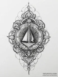 Tattoo sketch узор в стиле модерн, concept ar... - эскиз тату (№1756259165_0, 27.08.2025 01:46) — Tatufoto.com